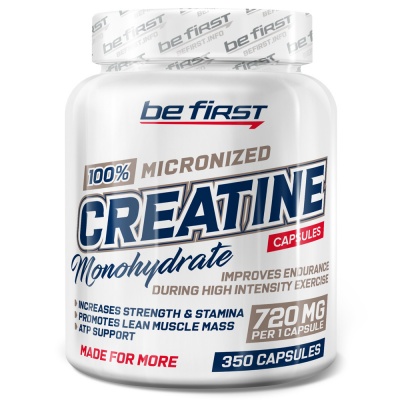  Be First Creatine Monohydrate Capsules 350 