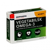  Biopharma Vegetabilsk Omega-3 30 