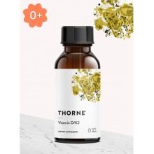  Thorne Research Vitamin D + K2 30 
